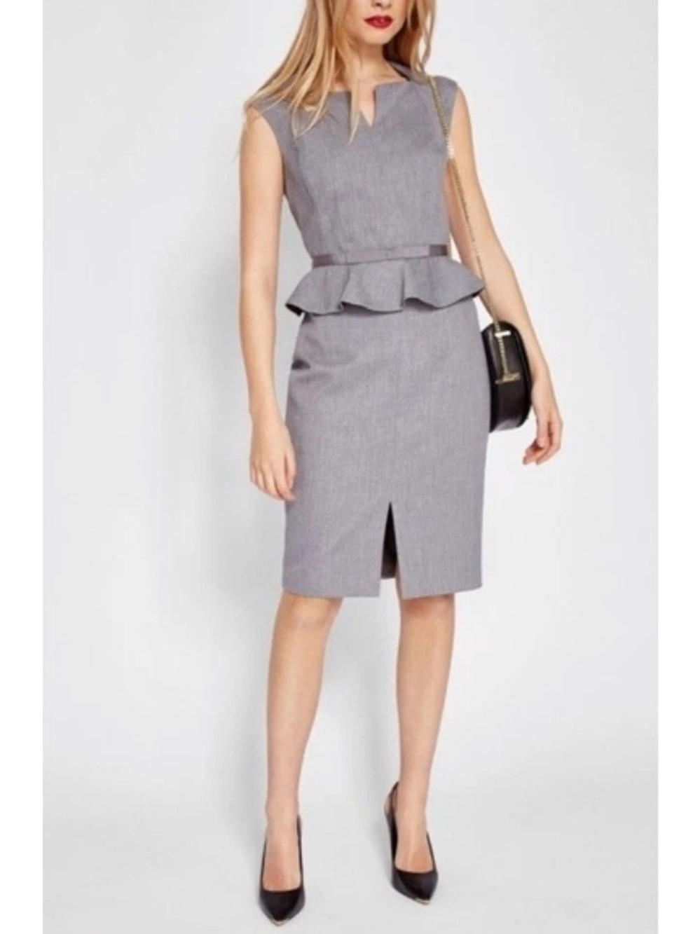 Ted Baker Floral Lined Garment with Black Gold Label